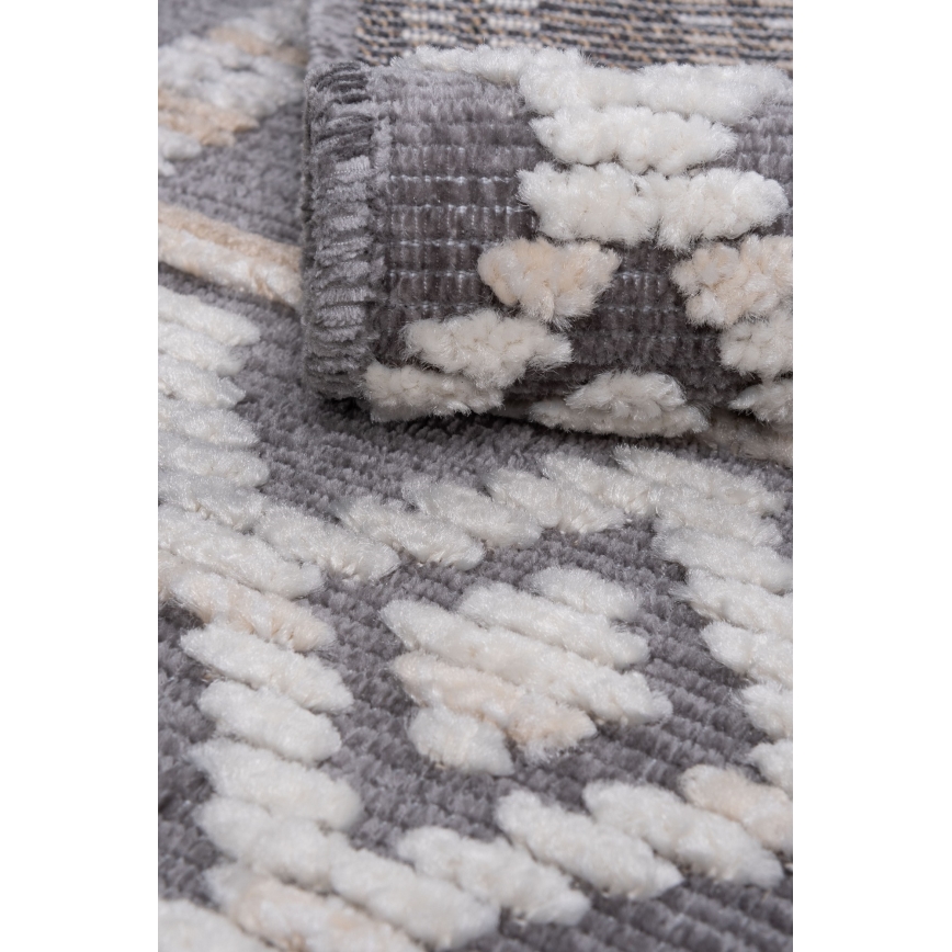 Orientalischer Teppich NEPAL 160x230 cm grau/beige