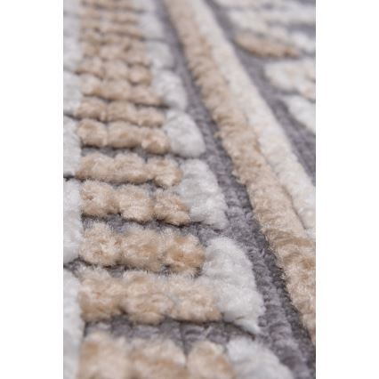 Orientalischer Teppich NEPAL 80x153 cm grau