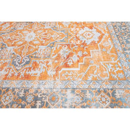 Orientteppich DOVE-VINTAGE 160 x 220 cm, 2600 g/m², orange