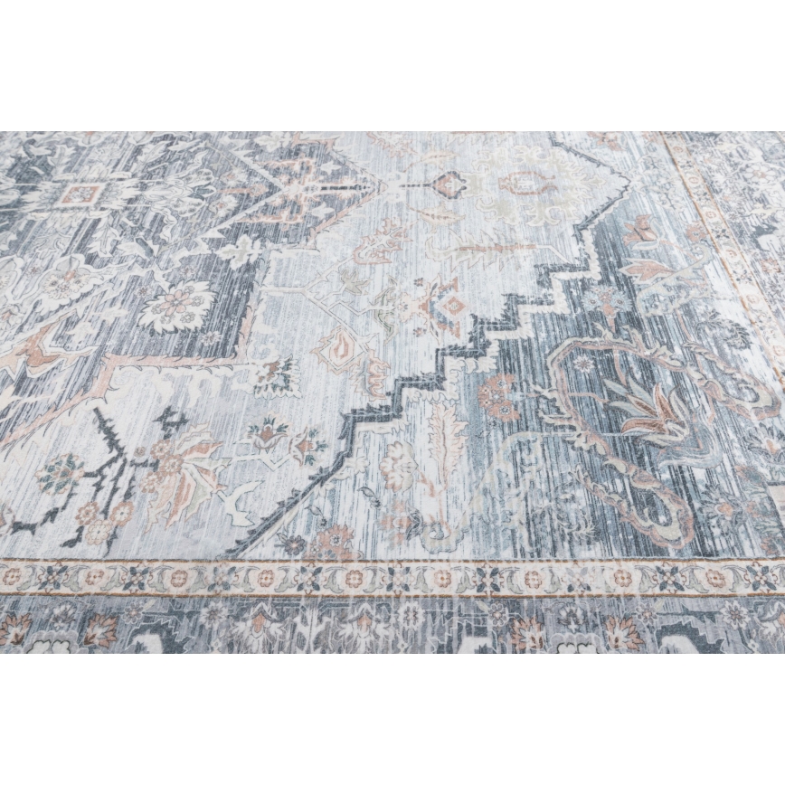 Orientteppich DOVE-VINTAGE 160x220 cm 2600 g/m2 grau