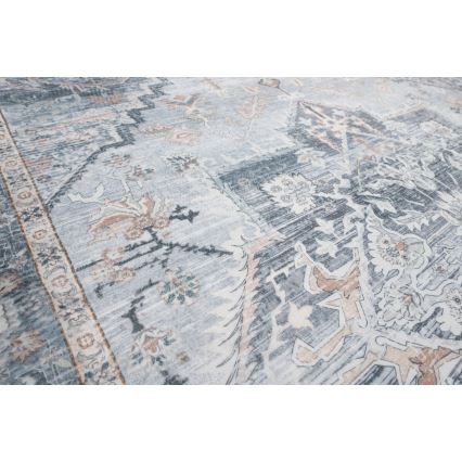 Orientteppich DOVE-VINTAGE 160x220 cm 2600 g/m2 grau