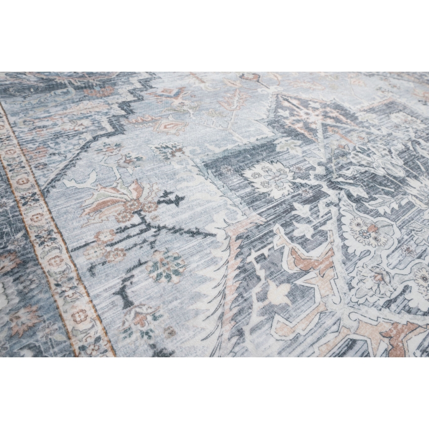 Orientteppich DOVE-VINTAGE 160x220 cm 2600 g/m2 grau