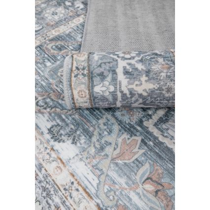 Orientteppich DOVE-VINTAGE 160x220 cm 2600 g/m2 grau