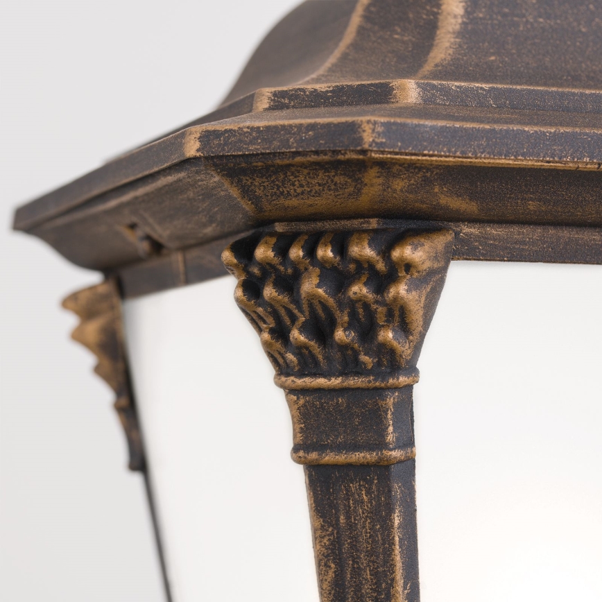 Außenleuchte AIKO 1xE27/60W/230V 115 cm IP23 Bronze/Patina