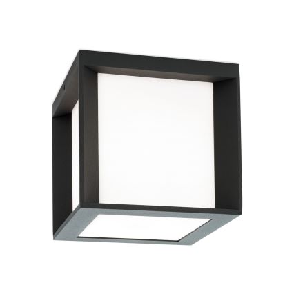 Außenleuchte HENRY 1xE27/15W/230V 16x16 cm IP44 Anthrazit