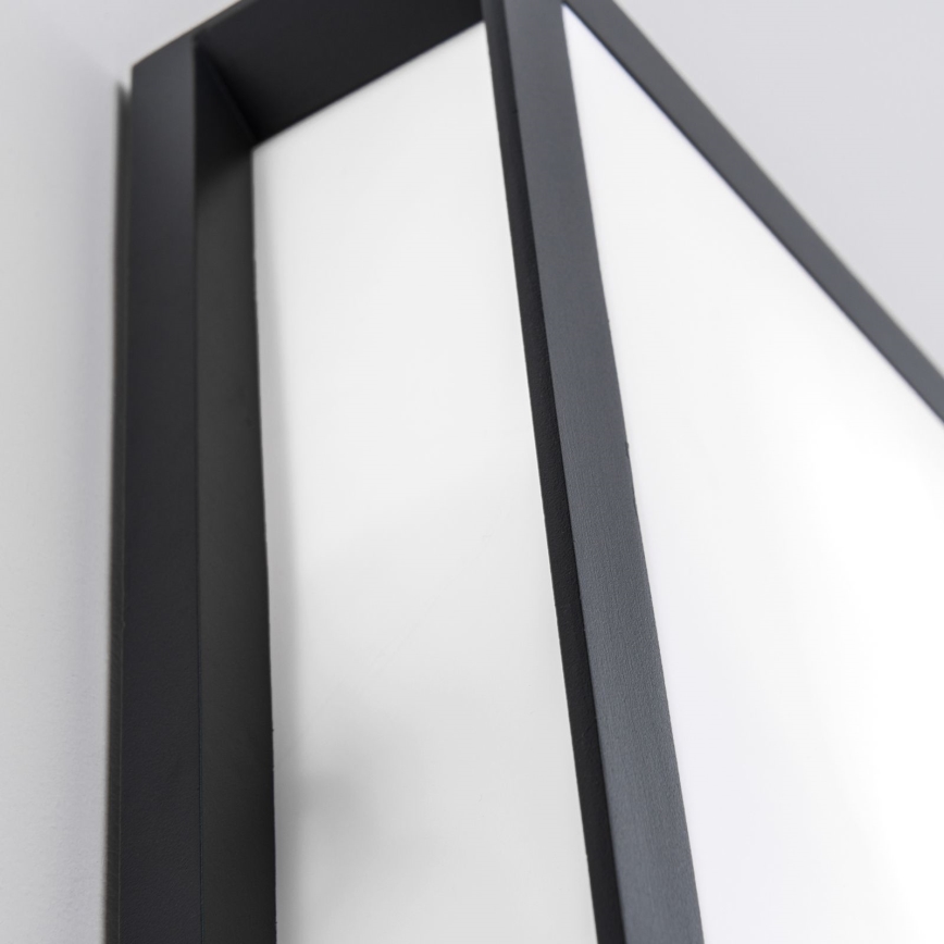 Außenleuchte HENRY 2xE27/15W/230V 26x26 cm IP44 anthrazit