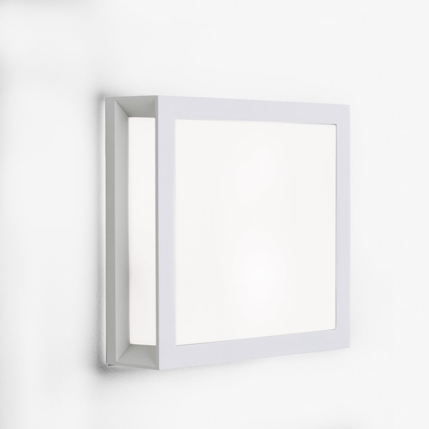 Außenleuchte HENRY 2xE27/15W/230V IP44 weiß