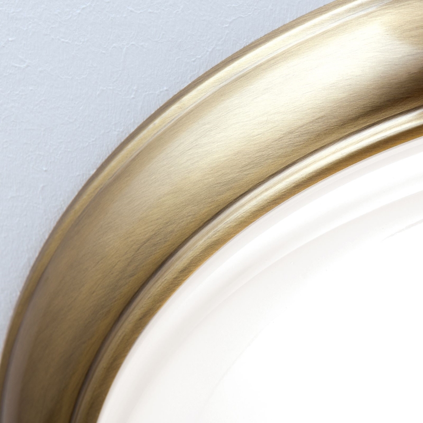 Deckenleuchte AUSTRIAN OLD LAMP 3xE27/60W/230V d 50 cm bronzen/weiß