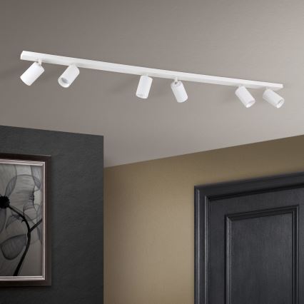 Spotleuchte SEAN 6xGU10/13W/230V weiß