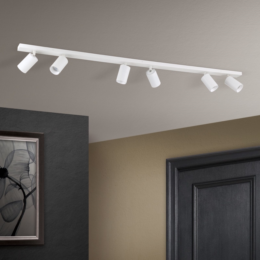 Spotleuchte SEAN 6xGU10/13W/230V weiß