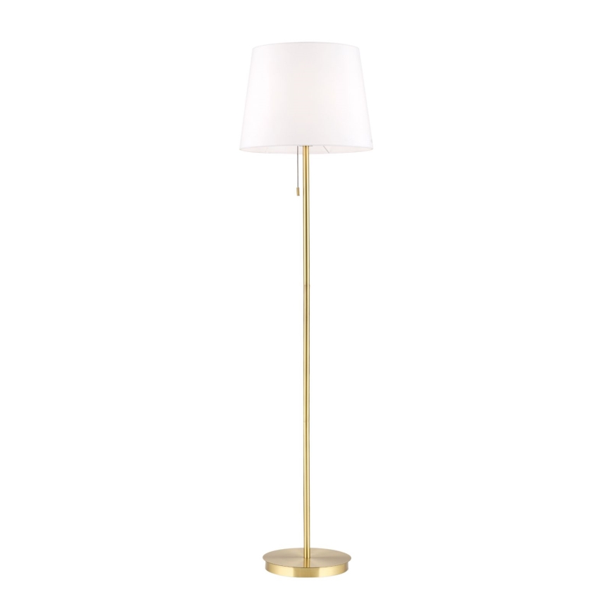 Stehleuchte LUDWIG 1xE27/40W/230V weiß/golden