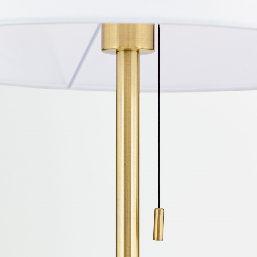 Stehleuchte LUDWIG 1xE27/40W/230V weiß/golden