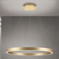 Orion - dimmbare LED-Hängeleuchte an Kabel KOLK LED/80W/230V 2700/3000/4000K Ø 80 cm goldfarben
