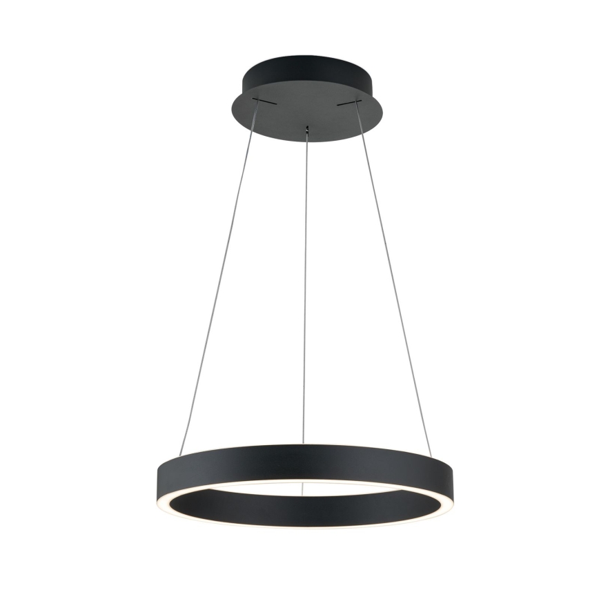 LED-dimmbare Pendelleuchte an Kabel KOLK LED/40W/230V 2700/3000/4000K Ø 40 cm schwarz