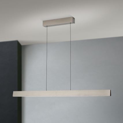 LED dimmbare Hängeleuchte an Seil TARA LED/44W/230V 2700/3800/4500/5700K mattchrom