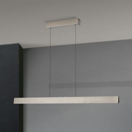 LED dimmbare Hängeleuchte an Seil TARA LED/44W/230V 2700/3800/4500/5700K mattchrom