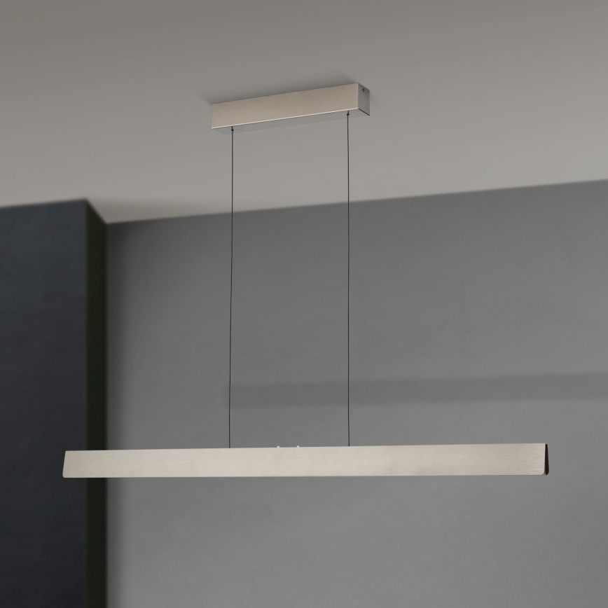 LED dimmbare Hängeleuchte an Seil TARA LED/44W/230V 2700/3800/4500/5700K mattchrom