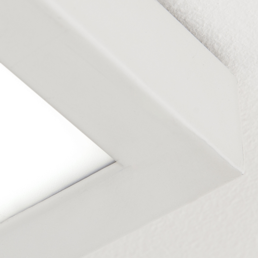 LED dimmbares Aufputzpanel DISC LED/40W/230V 2700/3000/4000K 115x30 cm weiß