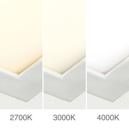 LED dimmbares Aufputzpanel DISC LED/40W/230V 2700/3000/4000K 115x30 cm weiß