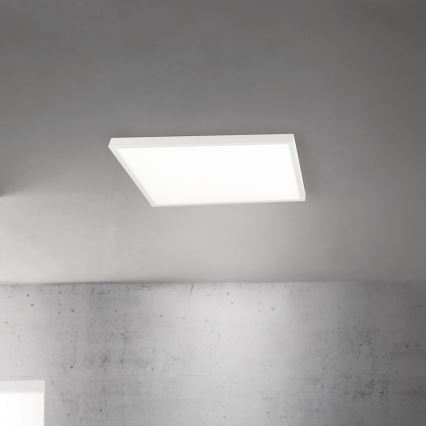 Dimmbare LED-Deckenleuchte DISC LED/46W/230V 2700/3000/4000K 59x59 cm weiß