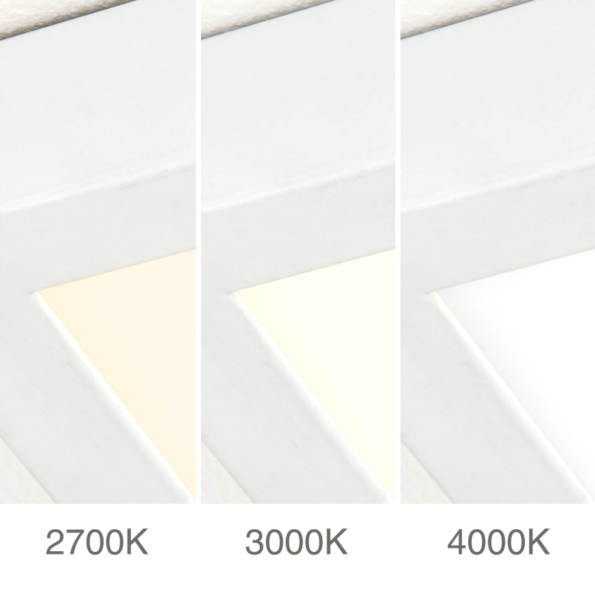 Dimmbare LED-Deckenleuchte DISC LED/46W/230V 2700/3000/4000K 59x59 cm weiß