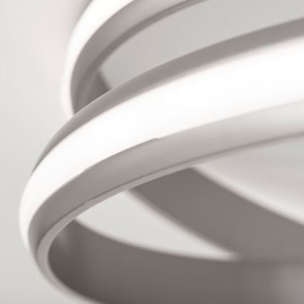 Dimmbare LED-Deckenleuchte CIRCUS LED/30W/230V silbern