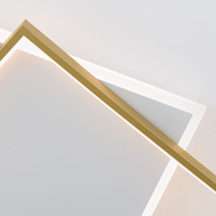 Dimmbare LED-Deckenleuchte EMANUEL LED/50W/230V weiß/golden