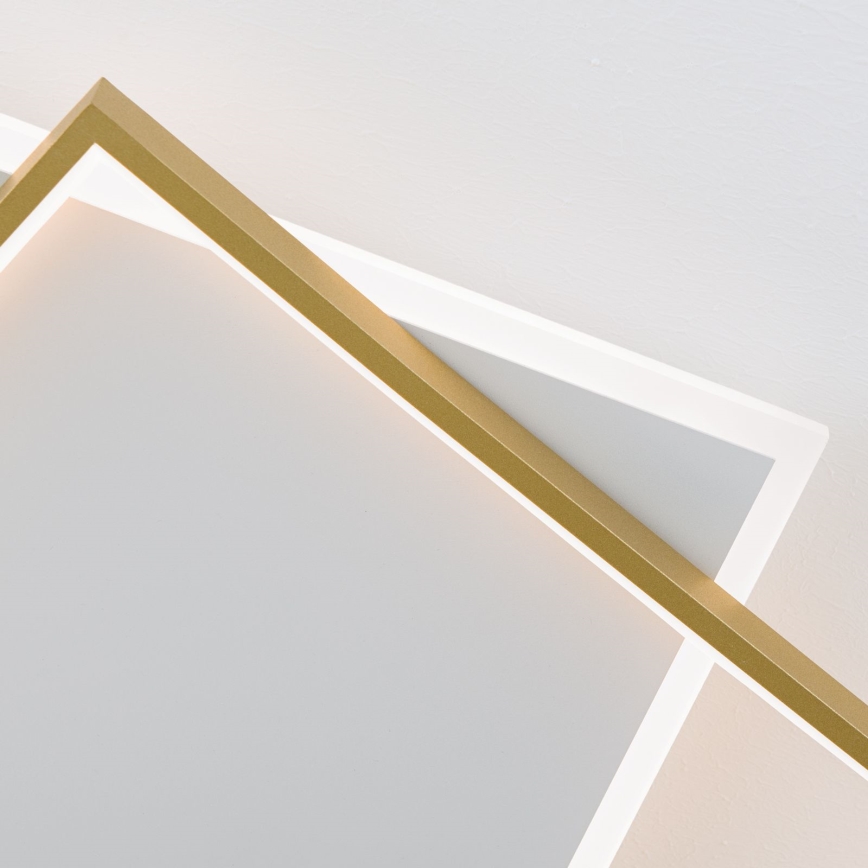 Dimmbare LED-Deckenleuchte EMANUEL LED/50W/230V weiß/golden