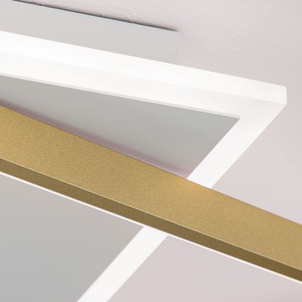Dimmbare LED-Deckenleuchte EMANUEL LED/50W/230V weiß/golden