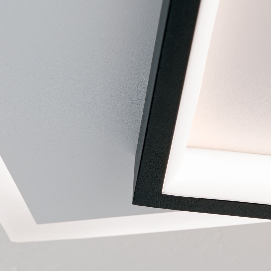 Dimmbare LED-Deckenleuchte EMANUEL LED/50W/230V weiß/schwarz
