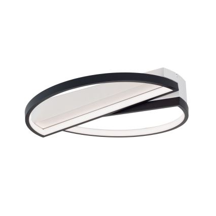 Dimmbare LED-Deckenleuchte OLGA LED/28W/230V schwarz/weiß