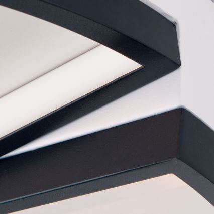 Dimmbare LED-Deckenleuchte OLGA LED/28W/230V schwarz/weiß