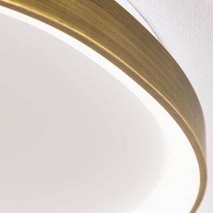 LED-Deckenleuchte CHARLIE LED/48W/230V d 65 cm golden