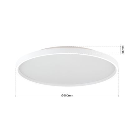 Dimmbare LED-Deckenleuchte MASCA LED/47W/230V 2700/3350/4000K d 60 cm weiß