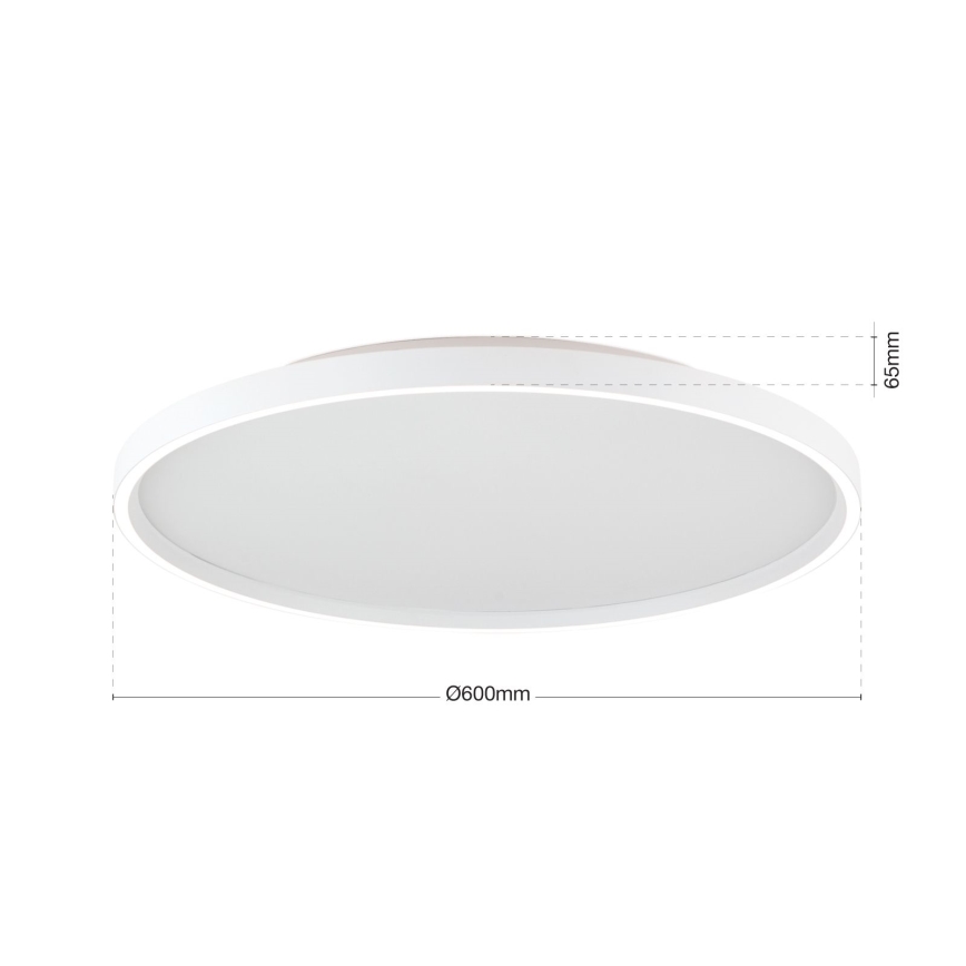 Dimmbare LED-Deckenleuchte MASCA LED/47W/230V 2700/3350/4000K d 60 cm weiß
