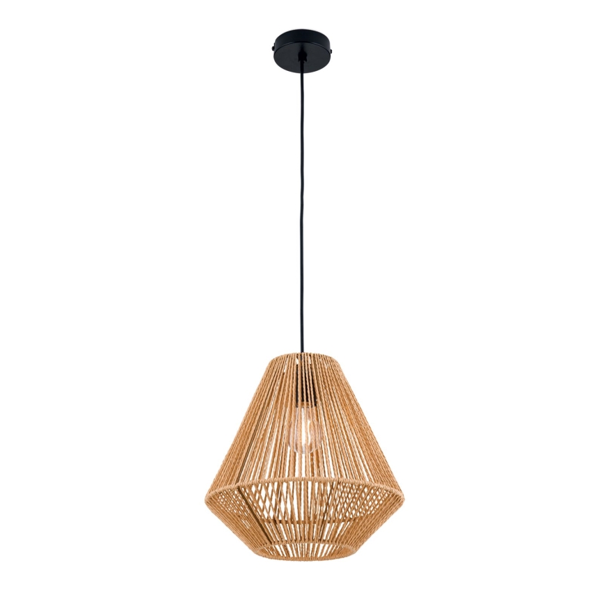 Hängeleuchte JUNGLE 1xE27/40W/230V d 31 cm Hanf