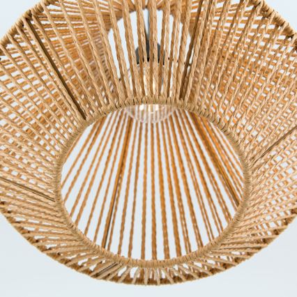 Hängeleuchte JUNGLE 1xE27/40W/230V d 31 cm Hanf