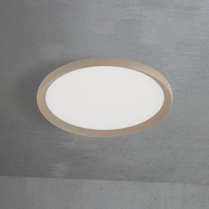 LED-Deckenleuchte KANT LED/30W/230V 2700/3000/4000K Ø 40 cm beige