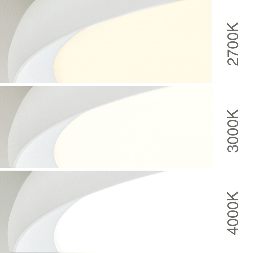 LED-Deckenleuchte KANT LED/30W/230V 2700/3000/4000K Ø 40 cm weiß