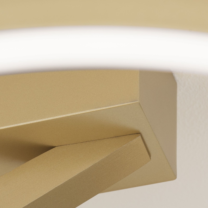 LED-Deckenleuchte KOLK LED/40W/230V 2700/3000/4000K Durchmesser 40 cm goldfarben