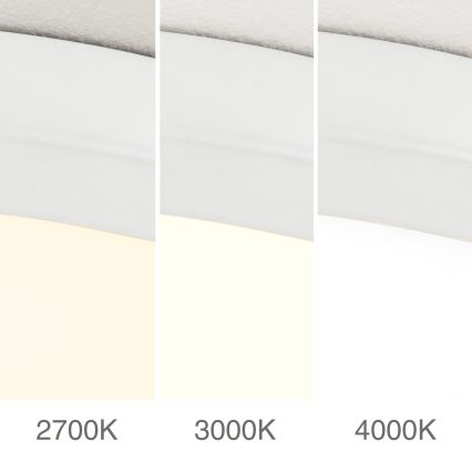 Dimmbare LED-Deckenleuchte DISC LED/30W/230V 2700/3000/4000K Ø 40 cm weiß