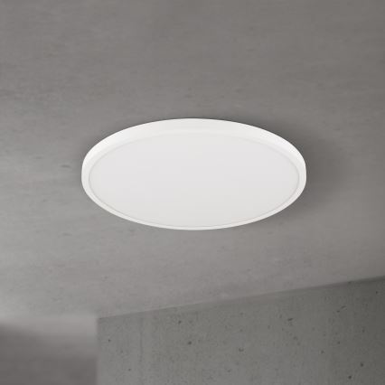 Dimmbare LED-Deckenleuchte DISC LED/46W/230V 2700/3000/4000K Ø 60 cm weiß