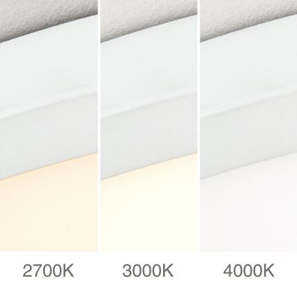 Dimmbare LED-Deckenleuchte DISC LED/46W/230V 2700/3000/4000K Ø 60 cm weiß