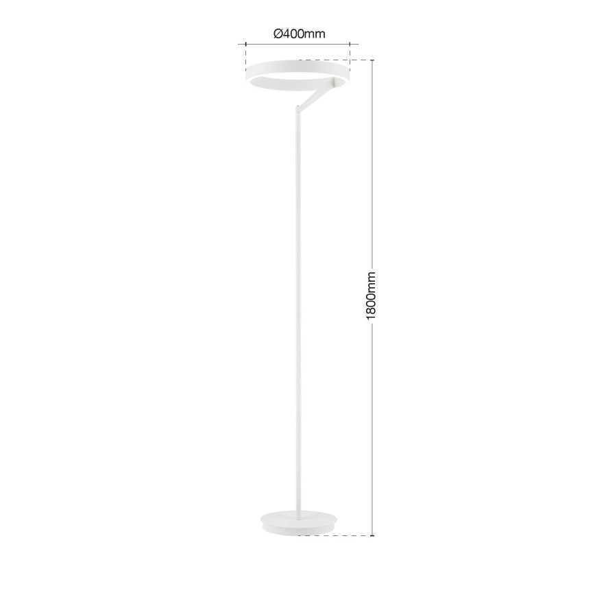 LED-dimmbare Stehleuchte KOLK LED/40W/230V 2700/4000K weiß