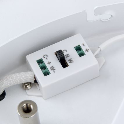 LED Dimmbares Deckenleuchte MASCA LED/36W/230V 2700/3350/4000K Ø 40 cm Weiß