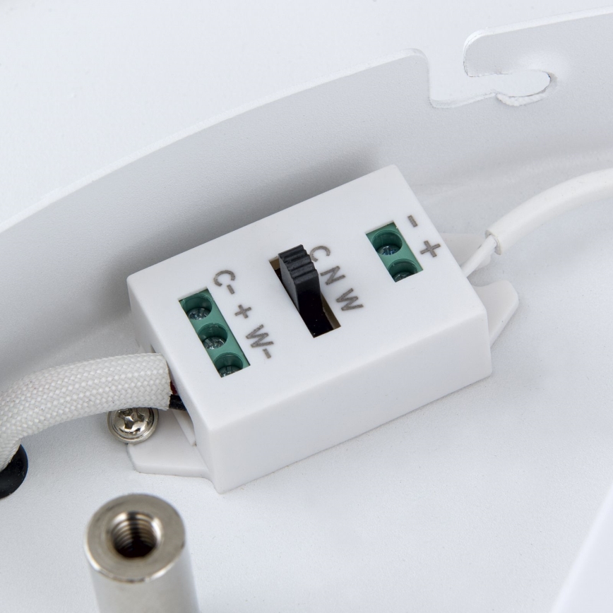 LED Dimmbares Deckenleuchte MASCA LED/36W/230V 2700/3350/4000K Ø 40 cm Weiß