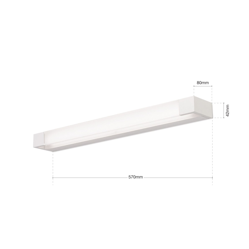 LED-Spiegelbeleuchtung für Badezimmer MARILYN LED/21W/230V 57 cm IP44 weiß