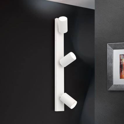 Spotleuchte SEAN 3xGU10/13W/230V weiß