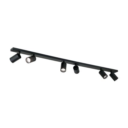 Spotleuchte SEAN 6xGU10/13W/230V schwarz