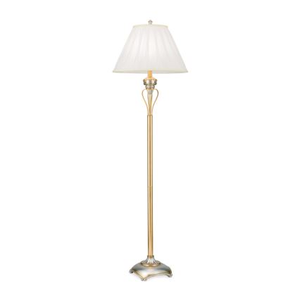 Stehleuchte TIZIA 1xE27/60W/230V weiß/golden/Patina